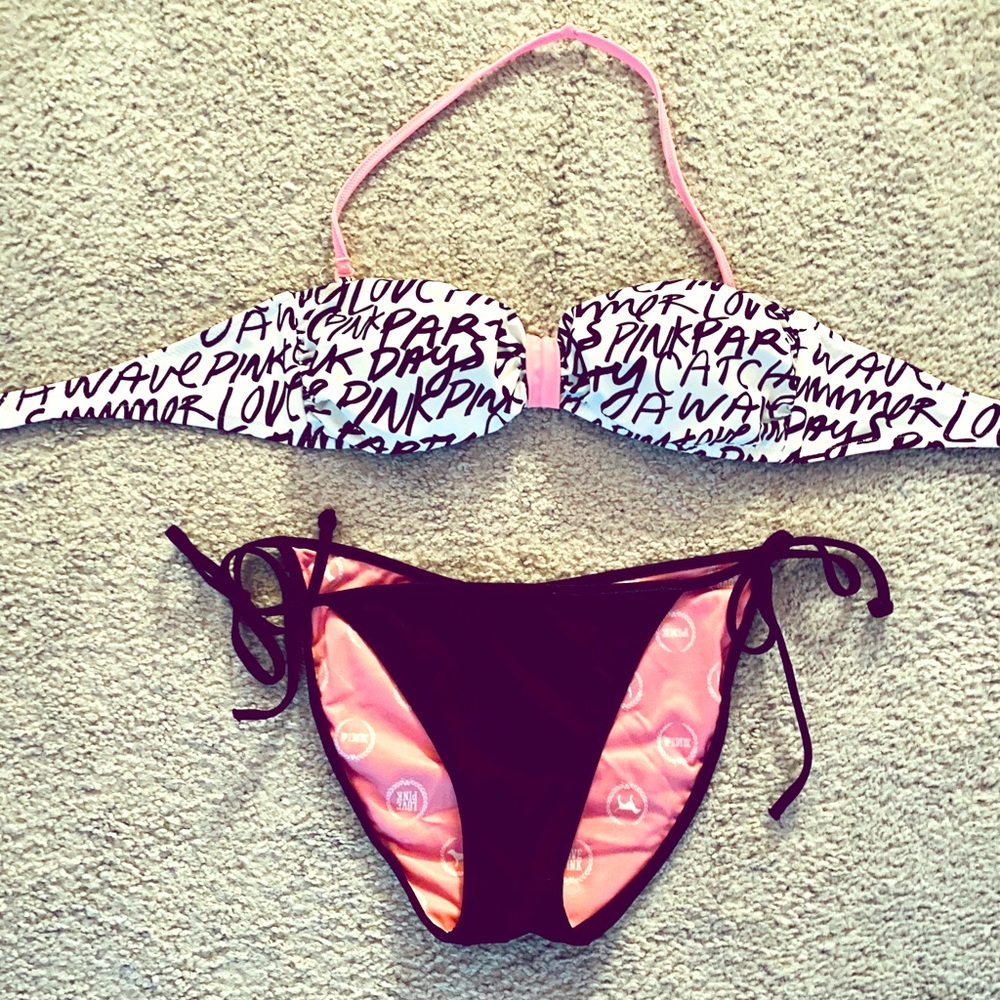 Victoria’s Secret Bandeau two-piece swimsuit